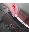5m 7W/m RGB LED strip sæt - 12V DC, IP20, 60 LED pr. meter