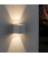 Eric 6W LED væglampe - Op/ned lys, hvid, 230V