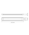 Led-armatur 50W - neutral hvid, 230V, 6250lm