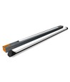 120cm 72W LED armatur - 5000K, sort, 8000 lumen