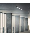 120cm 72W LED armatur - 5000K, sort, 8000 lumen
