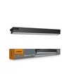 60 cm kædebar linjelys 24W - 5000K, sort, 230V, 2400lm