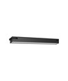 60 cm kædebar linjelys 24W - 5000K, sort, 230V, 2400lm
