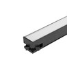 60 cm kædebar linjelys 24W - 5000K, sort, 230V, 2400lm