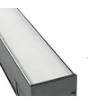60 cm kædebar linjelys 24W - 5000K, sort, 230V, 2400lm