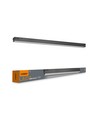 120cm LED lineær lys 50W - sammenkoblingsbar, 5000K, sort, 230V, 5000lm