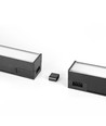 120cm LED lineær lys 50W - sammenkoblingsbar, 5000K, sort, 230V, 5000lm