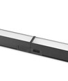 120cm 50W LED lysskinne, sort - 5000lm, IP20, sammenkoblelig, 5 års garanti