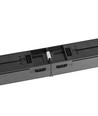 120cm 50W LED lysskinne, sort - 5000lm, IP20, sammenkoblelig, 5 års garanti