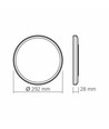 18W Ø29,2cm LED loftpanel - 100lm/W, 4000K, IP20 indendørs, hvid kant
