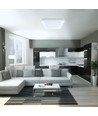 72W LED loftslampe med fjernbetjening - Dæmpbar, 2700-6000K, flicker free, hvid kant