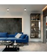 GU10 loftmonteret spot - Sort, aluminium, uden lyskilde, IP20 indendørs