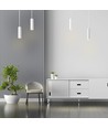 GU10 pendel spot - Hvid, Ø6cm, aluminium, uden lyskilde