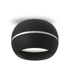 GX53 indbygningsspot - Sort, aluminium, IP20, 90x90mm, hul: Ø7,3-7,7 cm, uden lyskilde