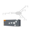 Ceiling spotlight luminaire GX53 - spænding: 230V, forbrug: max 6x30