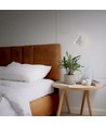 GU10 væglampe med 5W LED backlight - Hvid, inkl. 2 afbrydere, uden GU10 lyskilde