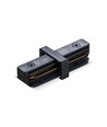 Samler til 1-faset skinne - Sort, 1F2W