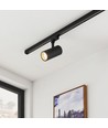 Tor spotlight 10W - sort, 230V, 800 lm, forbrug 10W