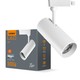 20W 1-faset RA90 Tor skinnespot - Hvid, 1F2W
