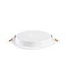 Led indbygningsspot 24w - Rund, neutral hvid, 230v, 2700lm