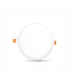 LED indbygningsspot 15W - rund, neutral hvid, uden ramme, 230V, 1950lm