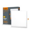 Led indbygningsspot 24W - uden ramme, firkantet, neutral hvid, 230V, 3200lm