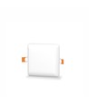 Led indbygningsspot 9W - Firkantet, neutral hvid, uden ramme, 230V, 1000lm, forbrug 9W