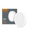12W Ø17cm LED loftlampe - 4000K, 900lm, IP20 indendørs, hvid kant, inkl. lyskilde