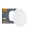 20W Ø26,4cm LED loftslampe - 2000lm, 4000K, hvid kant, 170 grader, IP20 indendørs