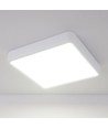 Led loftlampe 18W - Firkantet, neutral hvid, 230V, 1850lm