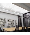 60x60 LED panel med kantlys, 40W - 100lm/W, 4000K, neutral hvid, flicker free