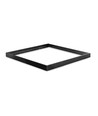 60x60 LED-panel - overflademonteret ramme, sort
