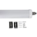 V-Tac vandtæt 48W komplet LED armatur - 150 cm, 120lm/W, IP65, gennemfortrådet 230V