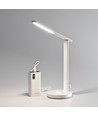 Led genopladelig bordlampe - hvid, forbrug: 5W