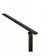 LED skrivebordslampe - med trådløs opladning, sort, 230V, 700lm, 18W
