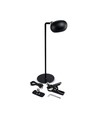 3W LED bordlampe, sort - Genopladelig, dæmpbar, CCT, USB-C, op til 15 timers batteri