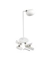 3W genopladelig LED skrivebordslampe - 300lm, 3-trin dæmpbar, CCT, USB-C, inkl. magnetisk fod