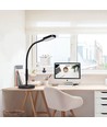 12W Tokyo LED gulvlampe, dæmpbar - 1280lm, sort, touch kontrol, justerbar CCT, flicker free