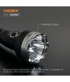 LED bærbar lommelygte - 5000K, lysstyrke 5500lm, forbrug 20W