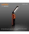 Multifunktionel genopladelig LED-lommelygte