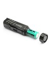 20W LED cykellygte - 5000K, sort