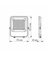 Davis spotlys 30W - LED, flood, neutral hvid, 230V, 3900lm, forbrug 30W