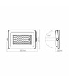 30W LED projektør med sensor - 2700lm, IP65, 5000K, PIR sensor, udendørs arbejdslampe