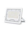 50W LED projektør - 4500lm, IP65, udendørs, hvid/grå