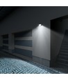 30W LED projektør, sort - 2850lm, IP65, 5000K, udendørs, arbejdslampe