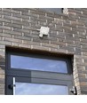 20W LED projektør med sensor - 6500lm, IP65, IK07, grå, udendørs