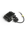20W LED projektør med sensor - IP65, 5000K, sort, udendørs, bevægelsessensor