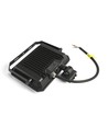 50W LED projektør med sensor - 4750lm, IP65, 5000K, sort, udendørs, arbejdslampe