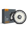 100W LED high bay, 180lm/W - IP65, 5000K, 120 grader, sort, industrilampe