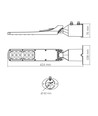 30W LED gadelampe - IP65, 5000K, 230V